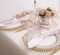 Set of 12 Light Pink Cotton Cloth Napkins, 17×17 in, Soft & Washable